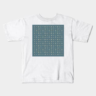 Ancient hieroglyphic graphic pattern Kids T-Shirt